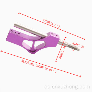 Xuzhong Coche Metal Meta Tirador de mando Ajuste Ajustable Altura Palanca Extender Embalaje de engranajes